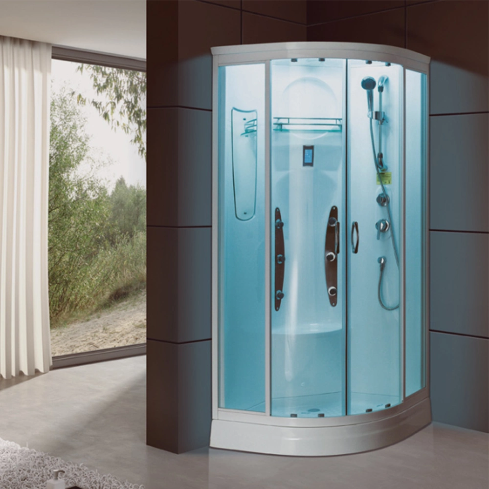 Bathroom 5mm Transparent Tempered Glass Door Shower Rooms Steam