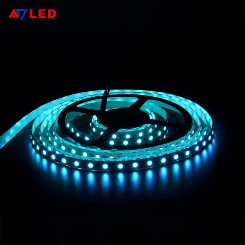 Multi Color 60LED/M RGBW SMD5050 Smart Flexible LED Strip Lights for Christmas, Party, Music Festival Lighting Decoration