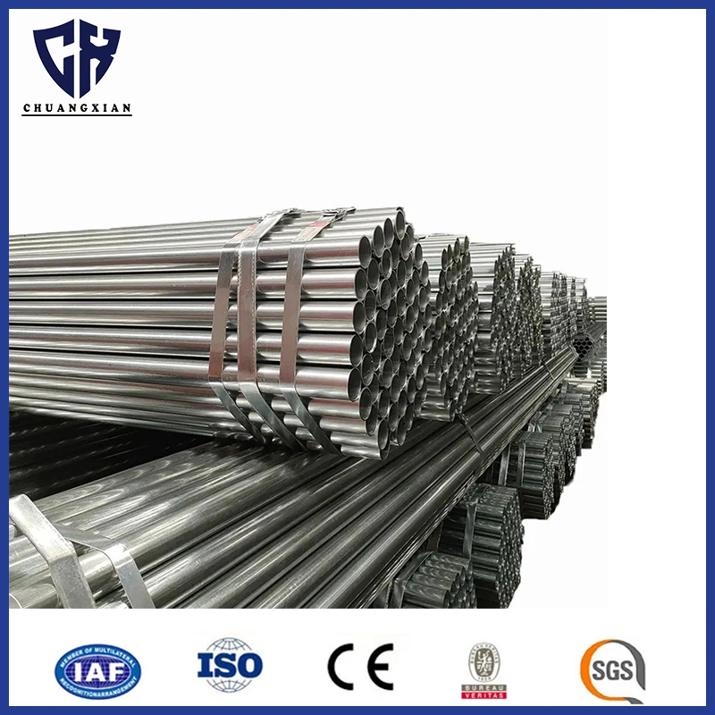 Building Material Hot Dipped Industry Gi Zinc Coated Galvanized Steel Pipe