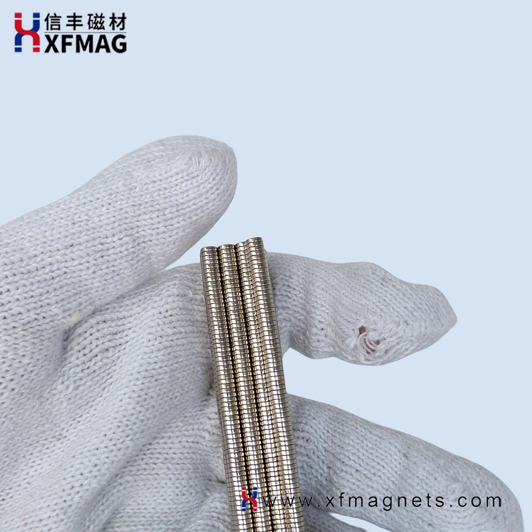 NdFeB starker Neodym-Magnet mit N35 N38 N40 N42 N52 Scheiben Und Rundmagnet magnetisches Material