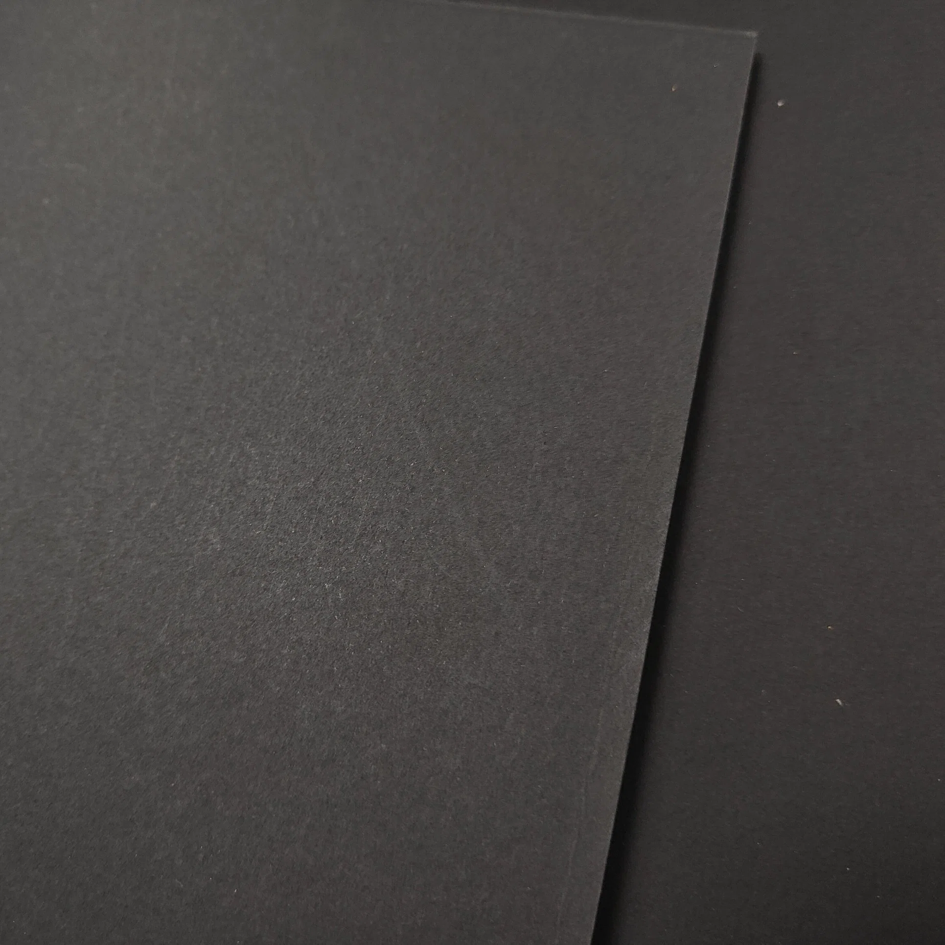 Special Size Coated Black Card Paper 150g 180g 250g Black Cardboard Paper