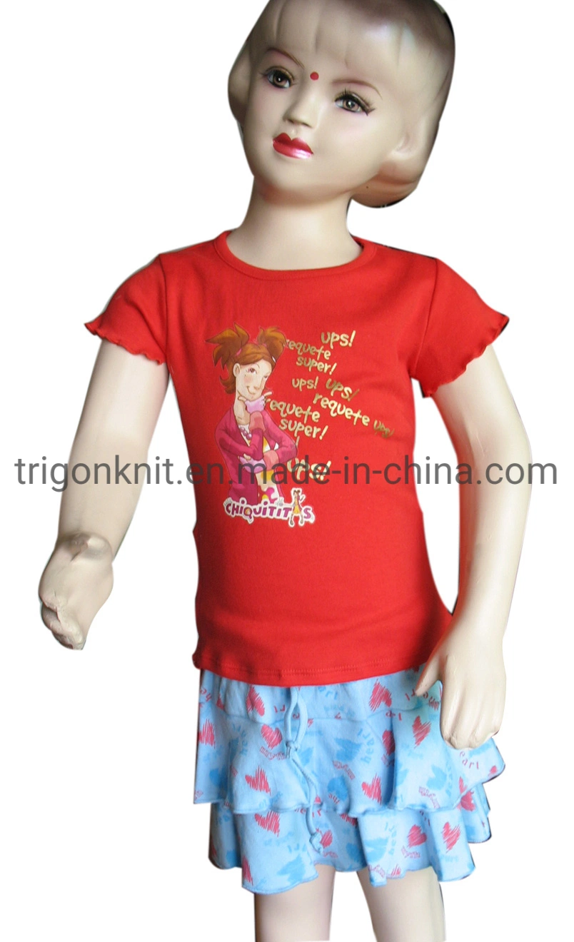 Mädchen Sleepwear Mädchen Schlafanzug-Sets T-Shirts &amp; Röcke