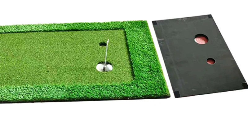 Factory Wholesale/Supplier Indoor Mat Synthetic Grass Golf Putting Green with a Slope