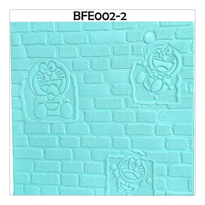 Anti Bump Easy Clean Wallpaper Self Adhesive Foam Wall Sticker