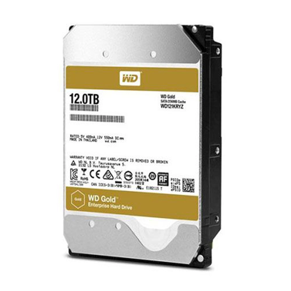 Western Digital Gold Wd102kryz Wd121kryz 12 тб Wd161kryz 7200 об/мин SATA 6 ГБ/с. Жесткий диск корпоративного класса с кэш-памятью 256 МБ