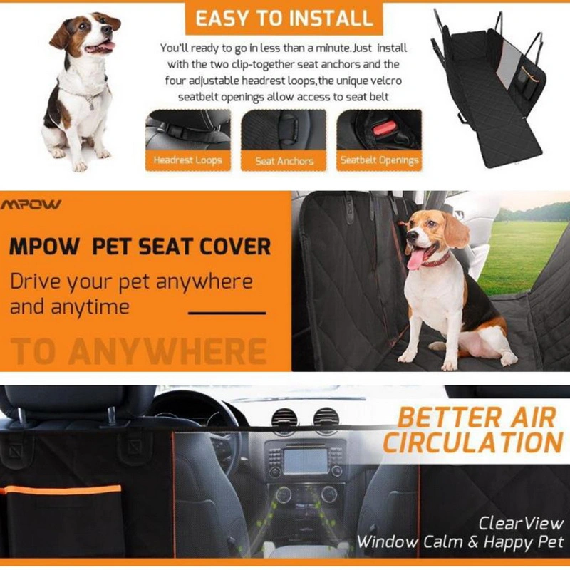 Easy Wash impermeable Seguridad Pet Pet alfombrilla de viaje FUNDA ASIENTO