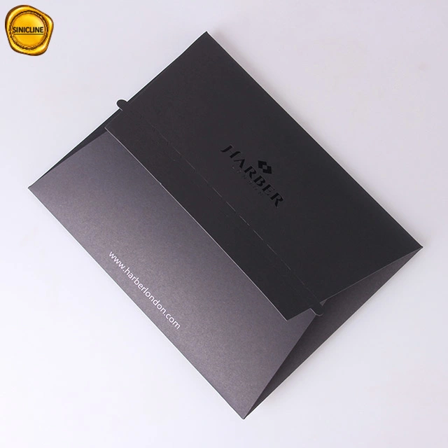 Sinicline Balck on Black Adhesive Tamper Proof Black Box Packaging