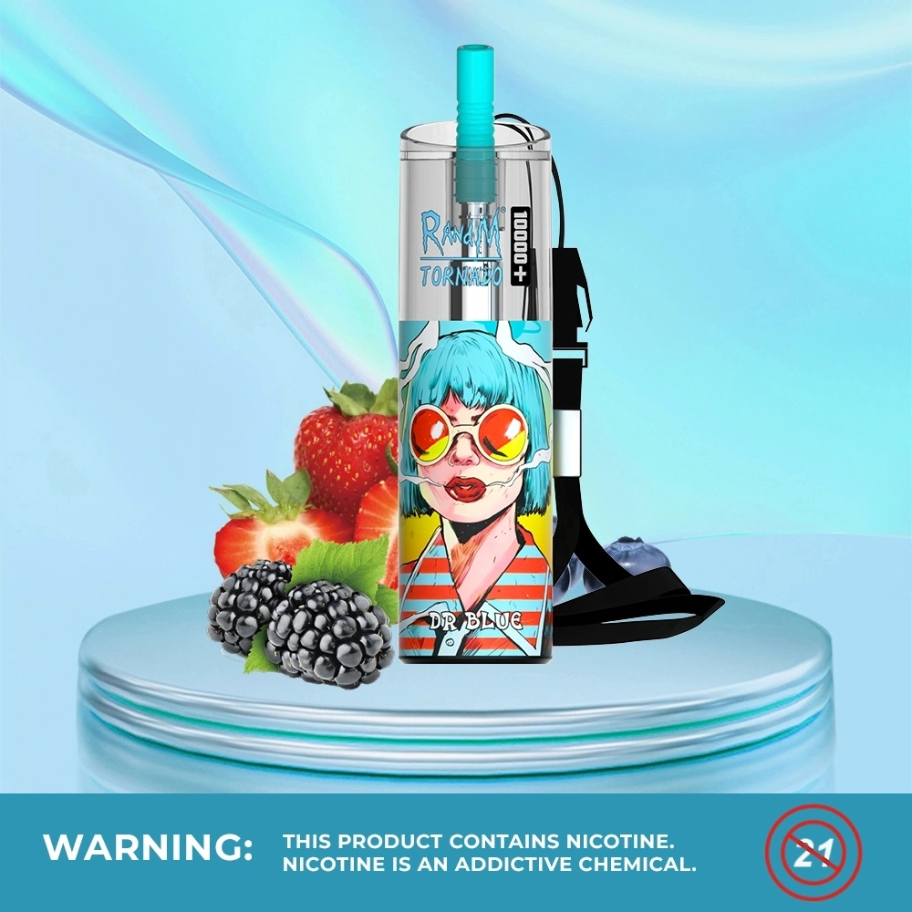 2023 горячая продажа одноразовых оптовой Vape Бар Randm Tornado 10000 плюс Puffs с 12 вкусов катушки одноразовые Pod Vape ячеистой сети