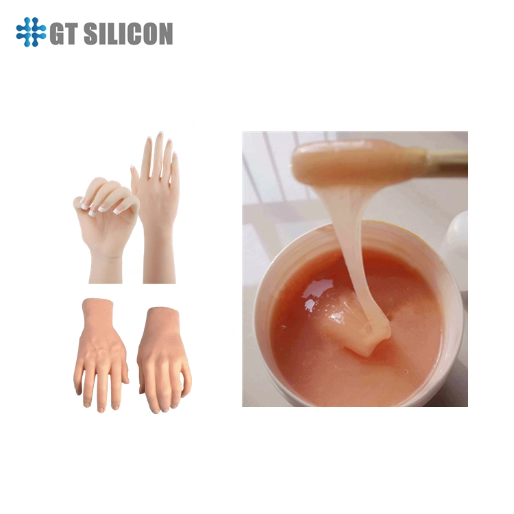 Skin Safe Platinum Cure Silicone Rubber for Human Body Making