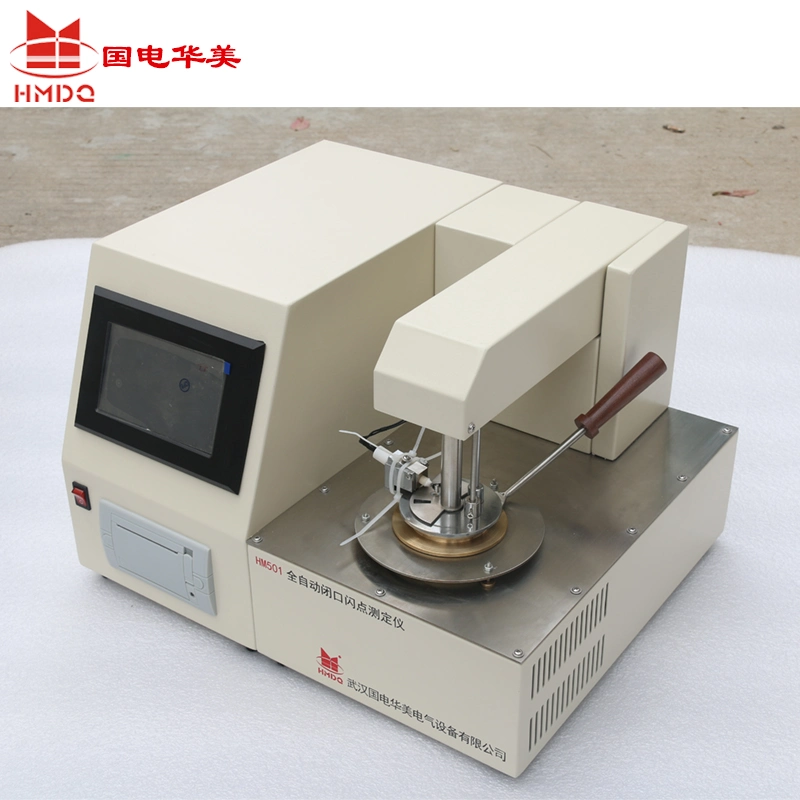 Automatic Oil Flashpoint Testing Equipment Pmcc Pensky-Martens Closed Cup Apparatus Flash Point Tester Price