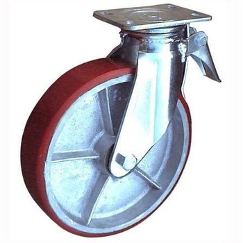 Adjustable 10 Inch Extra Heavy Duty Industrial Scaffold Caster Wheel