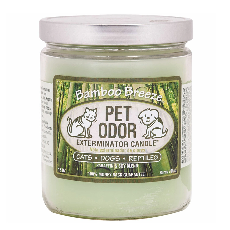 Animal Lover Gift Glass Jar Scented Pet Odour Candles