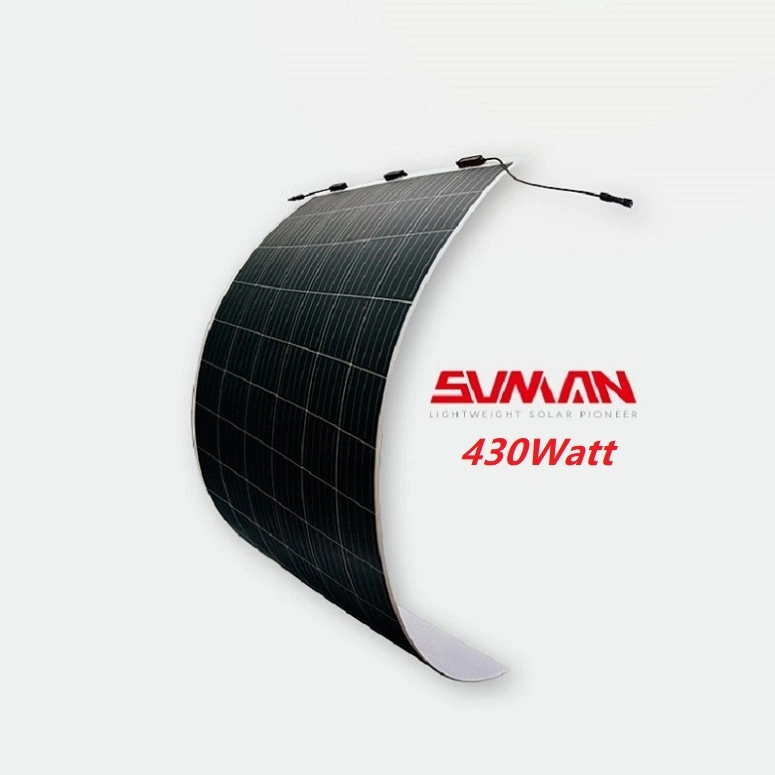 Neue Produkte Ultra-Thin 275W 300W 430W 520W 48V Sunman flexibel Solarpanel