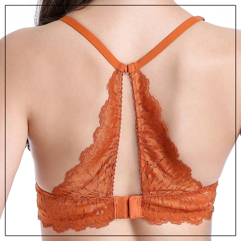 Fashion Sexy Wireless Lace Women Bra