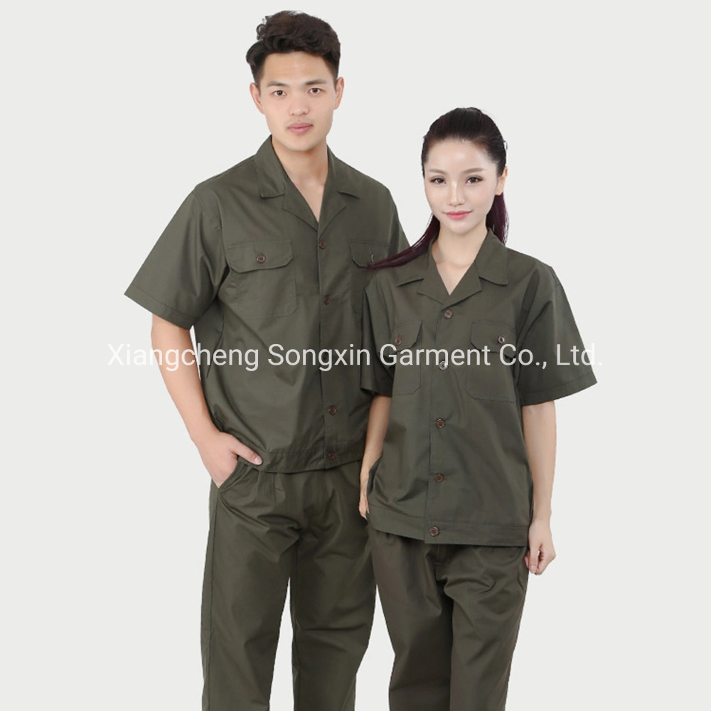 Vérification des vêtements d'usine uniformes de sécurité vêtements de travail vêtements de travail uniformes