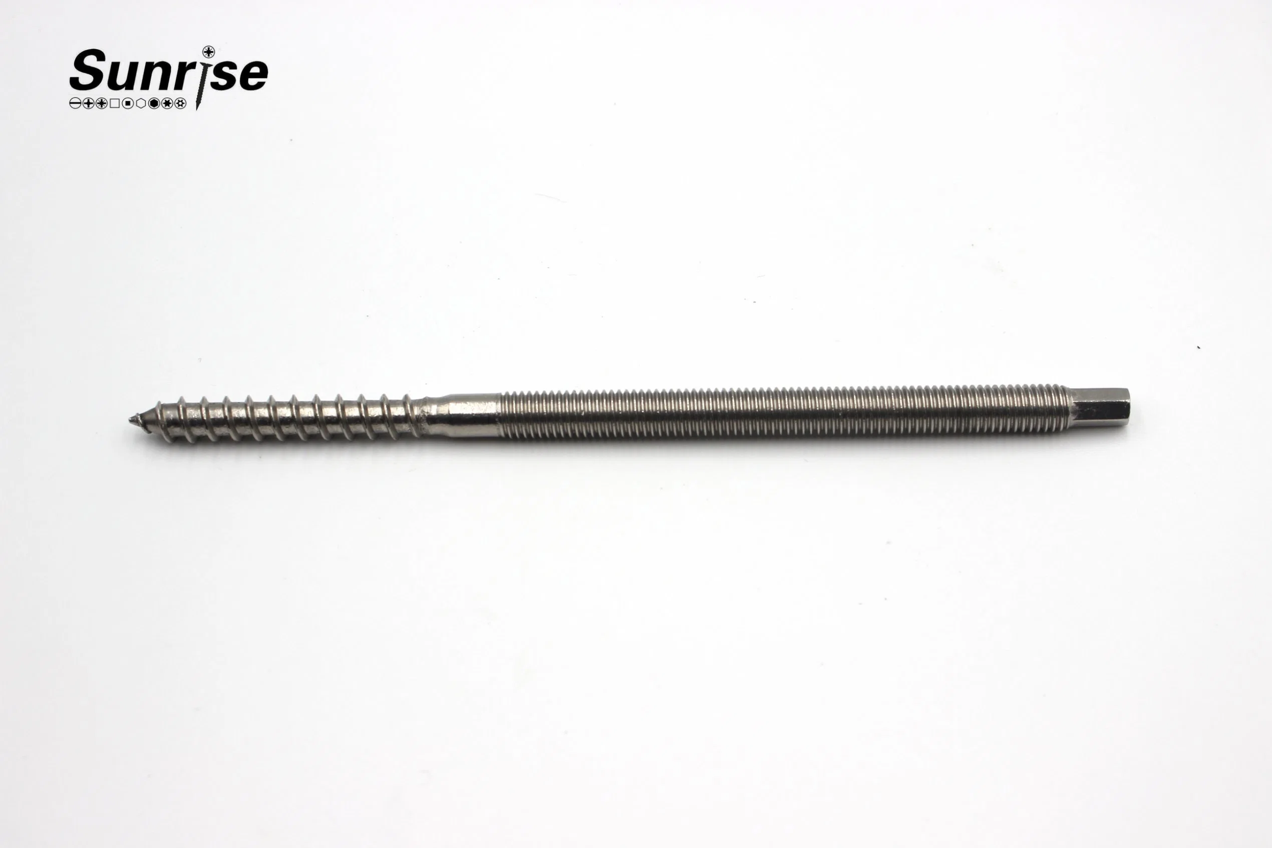 High Strength Stud Bolt Factory Customized Stainless Carbon Steel Double Threaded Stud Bolt