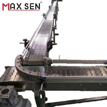 201 Heavy Load Stainless Steel Slat Top Conveyor Chain