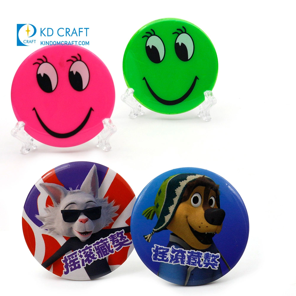 Prominent Team Character Tin Button Badge in High quality/High cost performance 