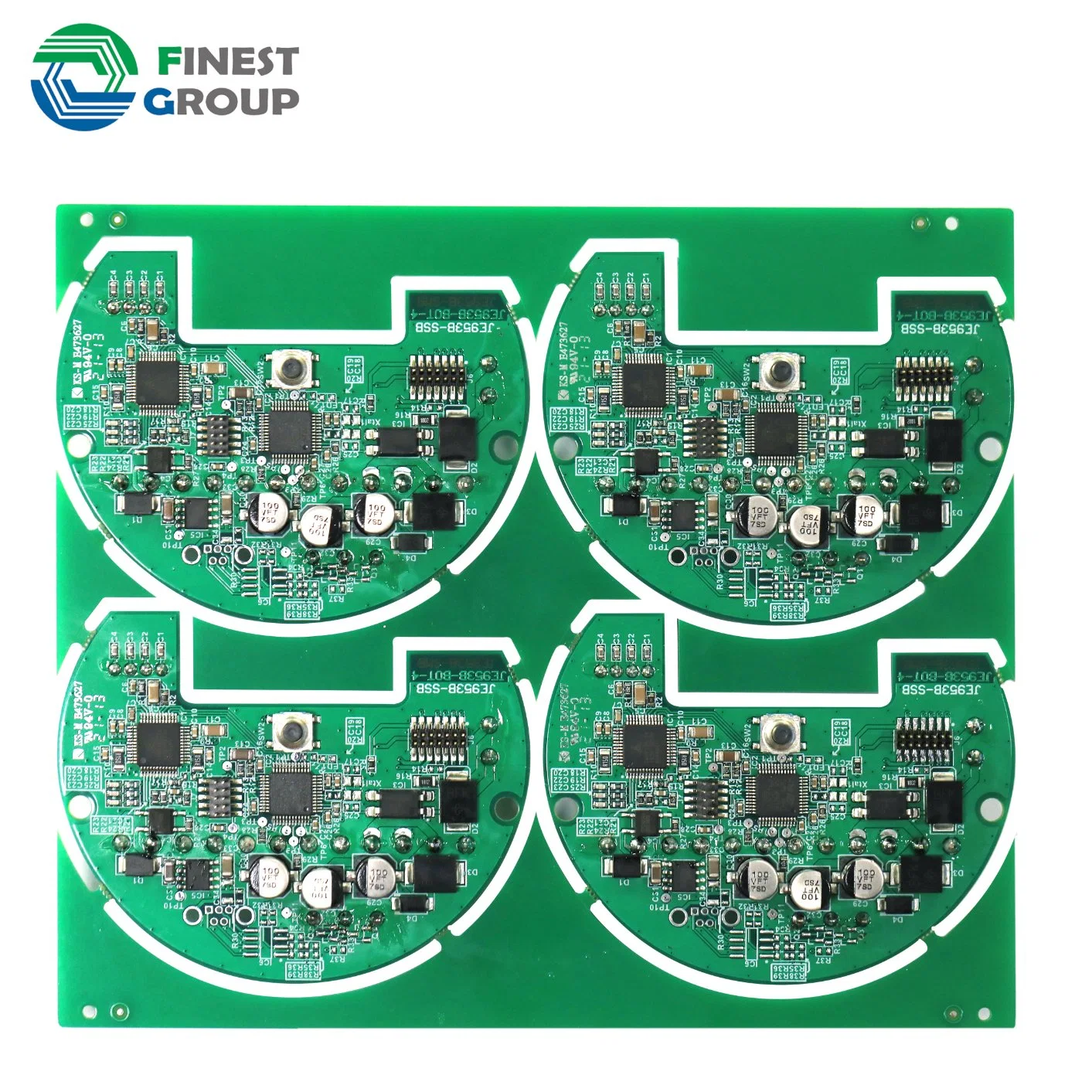 Assemblage de PCB en ligne, carte de circuit imprimé à montage en surface (CMS) à simple face, noyau métallique en aluminium revêtu des deux côtés, PCB personnalisé en ligne.