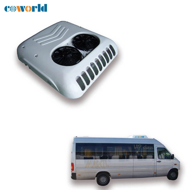 12V/24V Truck Rooftop Mounted Engine Driven All in One Cabin Air Conditioner System for Mini Bus