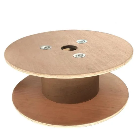 630mm Flange Sturdy Wooden Cable Drum Timber/ Plywood Material Custom- Design Drum