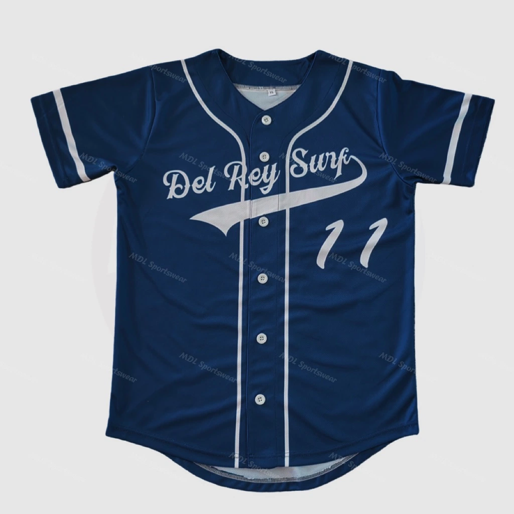 Camiseta de béisbol de Corea al por mayor Equipo de béisbol de poliéster de las camisetas personalizadas Desgaste