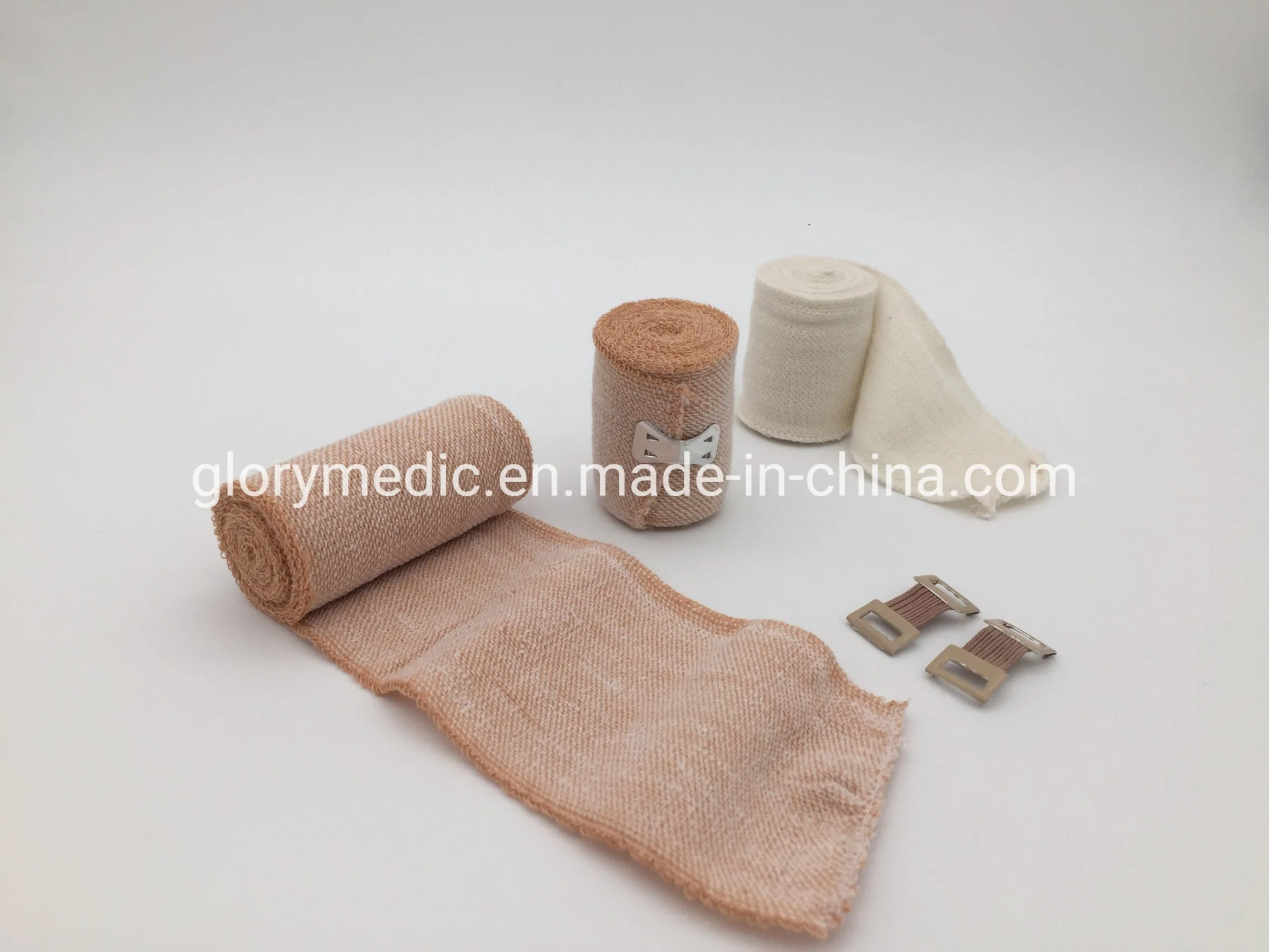 Primes de soins médicaux bandage élastique ordinaire respirant Spandex Wrap taille formateur