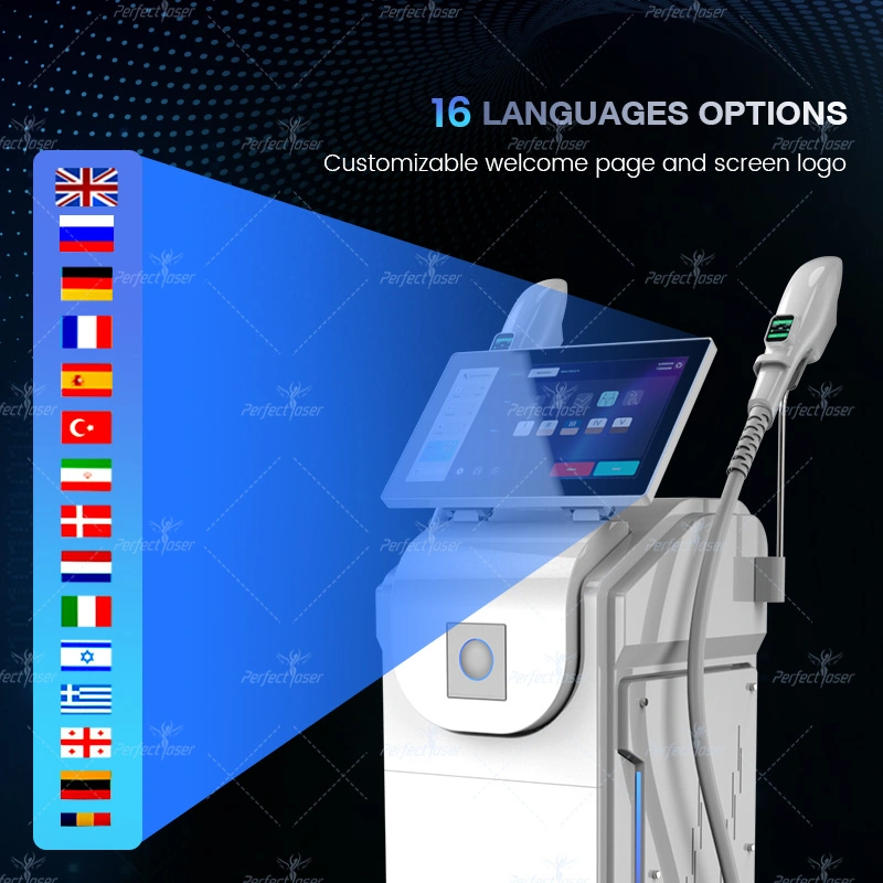 Video Manual Android System Skin Rejuvenate Opt Treatment Machine Beauty Device