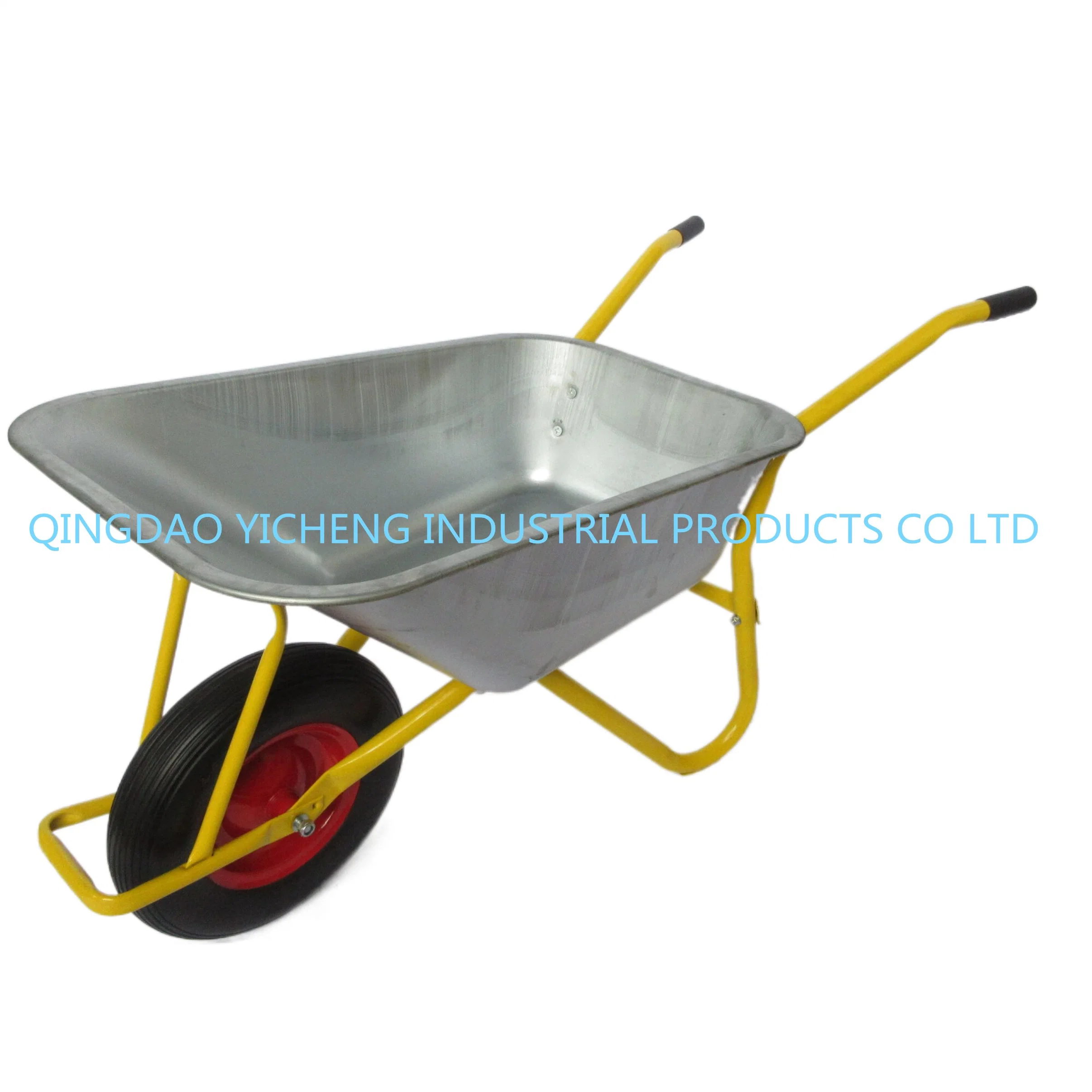 High Quality Wheelbarrow Wb6404h with Galvanised Tray