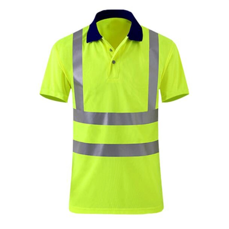 Seguridad Reflective Working Camiseta de Trabajo ropa de trabajo Polo