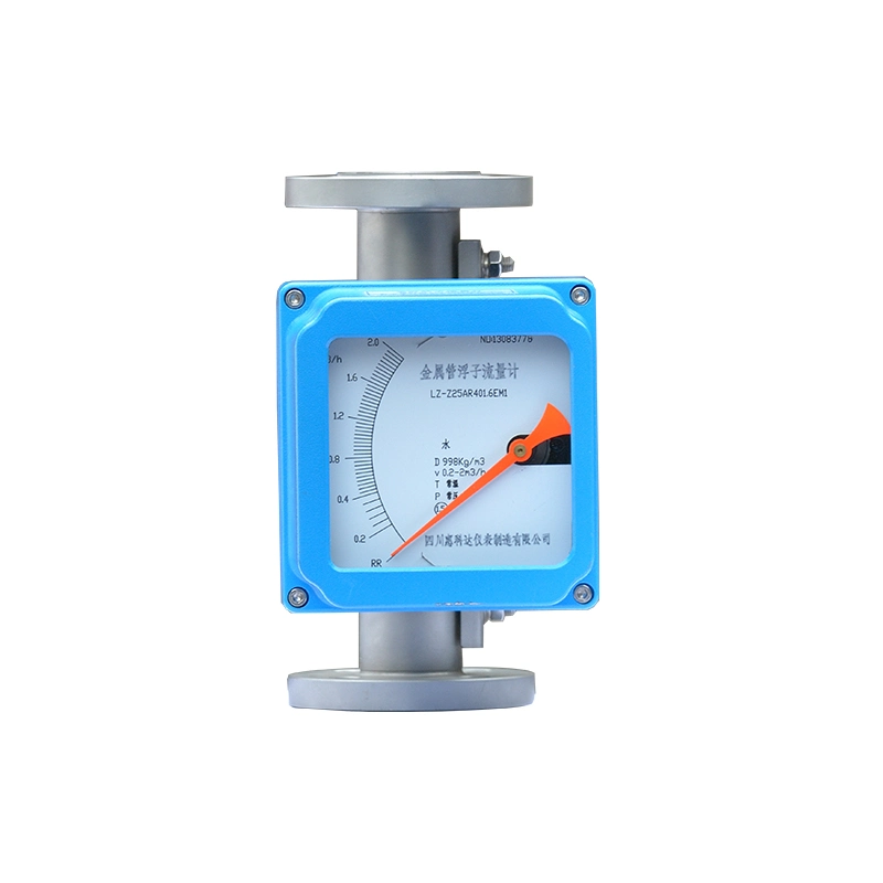 4-20mA Hart Signal Output Air & Liquid Metal Tube Rotameter Flowmeter DN15~DN200