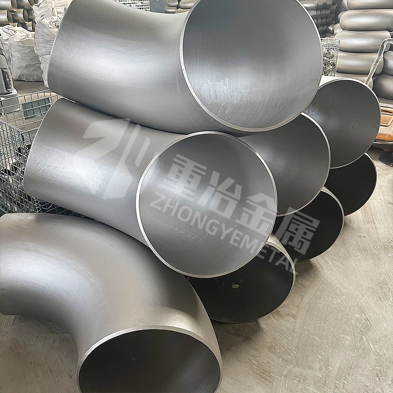 Customized Butt-Weld-Accessories Nickel-Alloy-Inconel-825 ASTM-B423 Malleable-Iron-Conduit 25mm 4inch Stainless Steel Clamped Socket Elbow