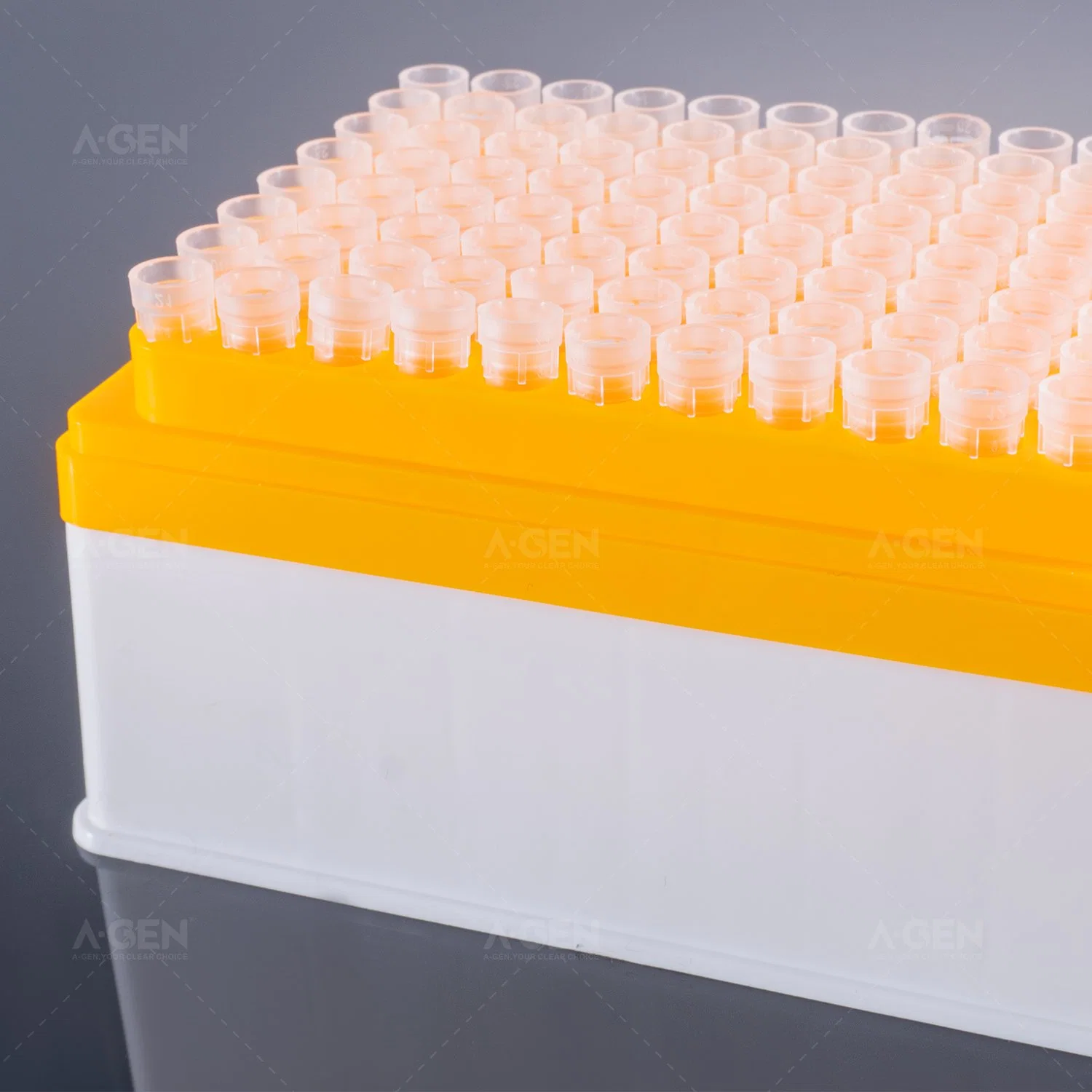 20ul klare Roboterfilterpipette Spitze SBS Box 96 Spitzen/Rack 24 Racks 2304PCS