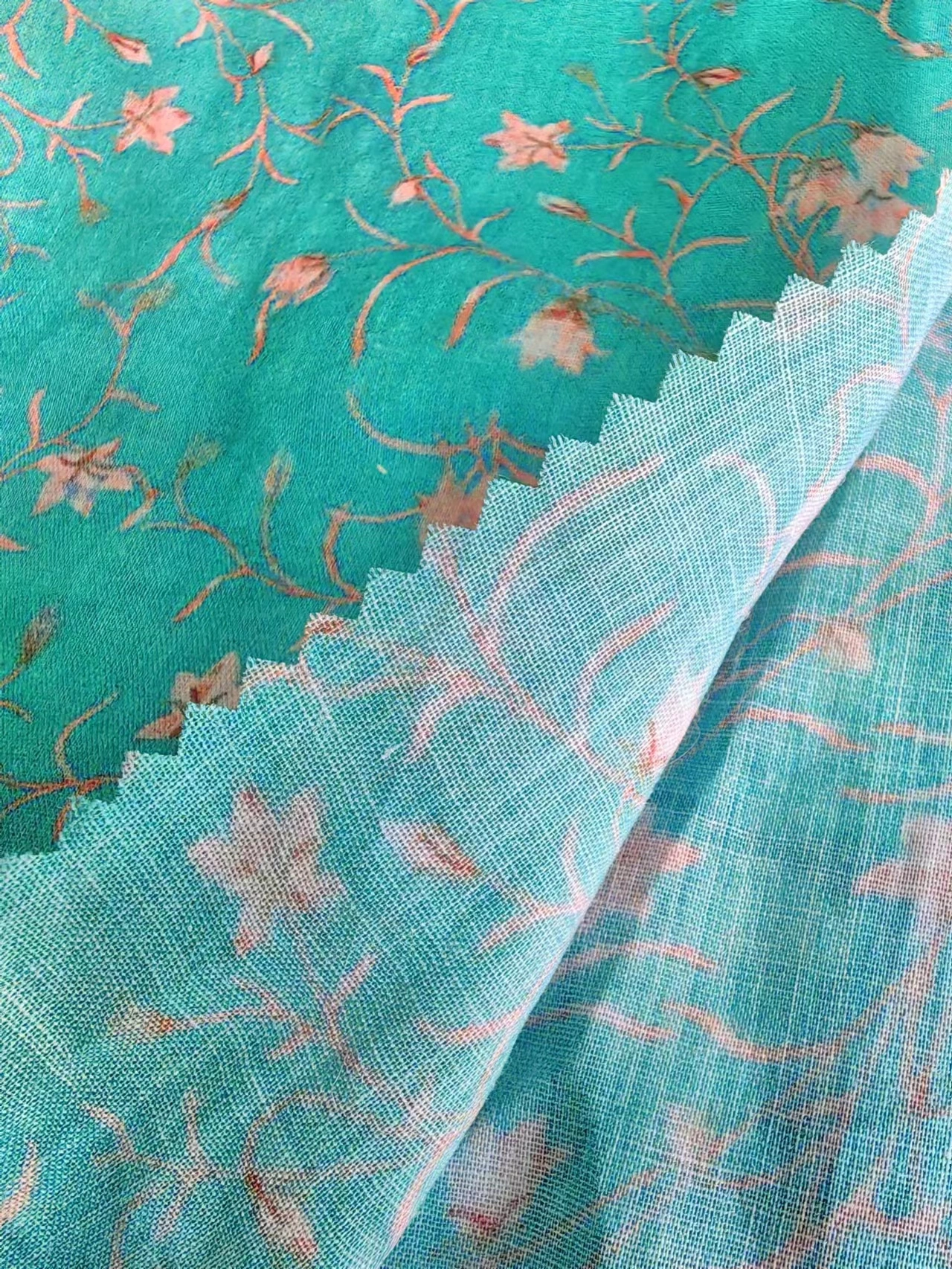 Ramie Fabric Aop Printed /Dyed for Summer Season