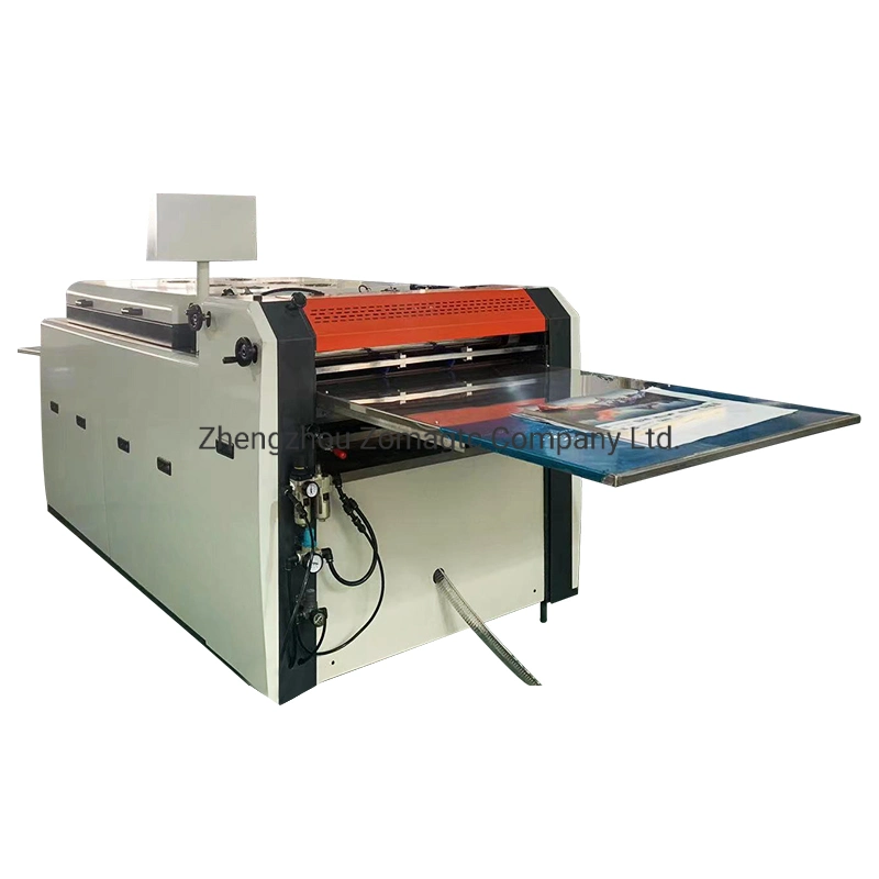 Papel de tamanho grande máquina de revestimento UV/Papel verniz UV Laminadora 760mm