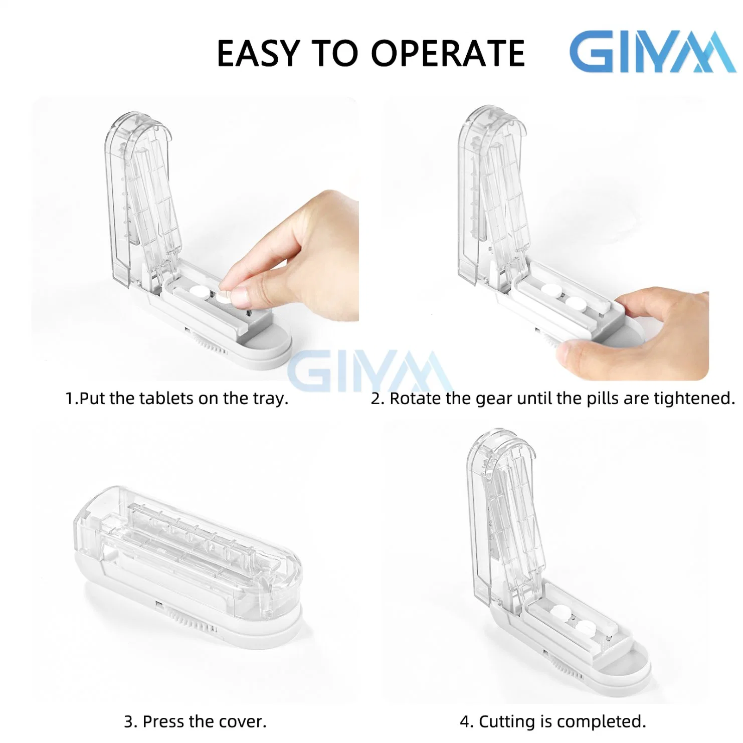 Safety Pill Slicer with a Big Enough Storage Space