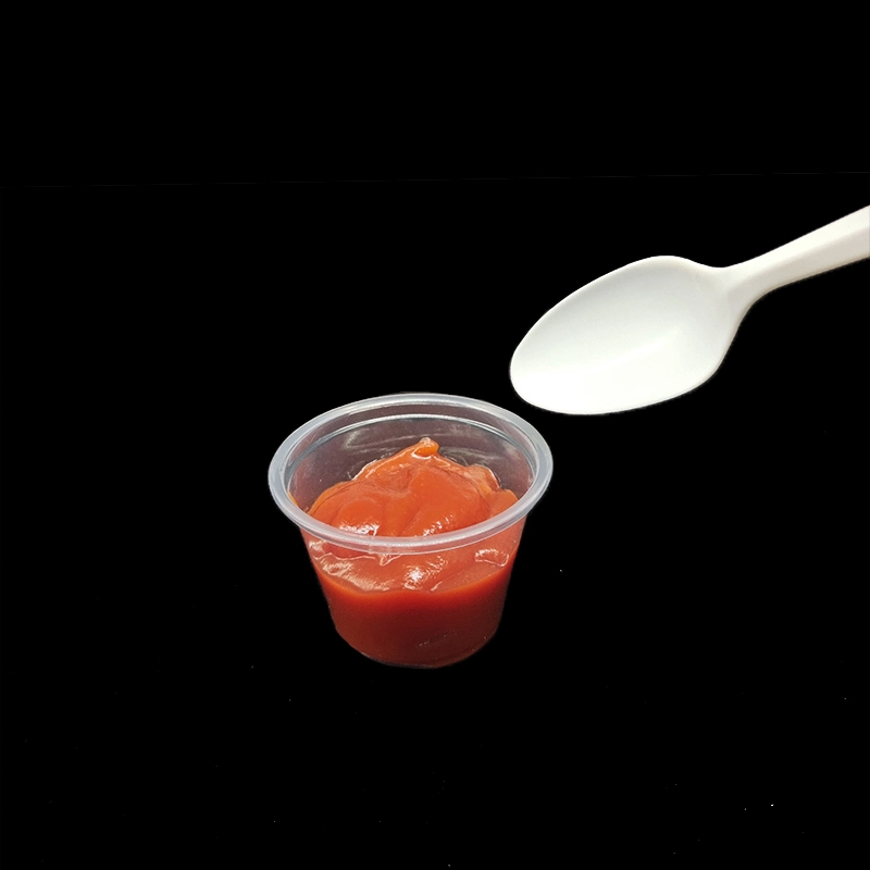 Disposable Light Weight Plastic PP Cutlery 1.9g 140mm Tea Spoon