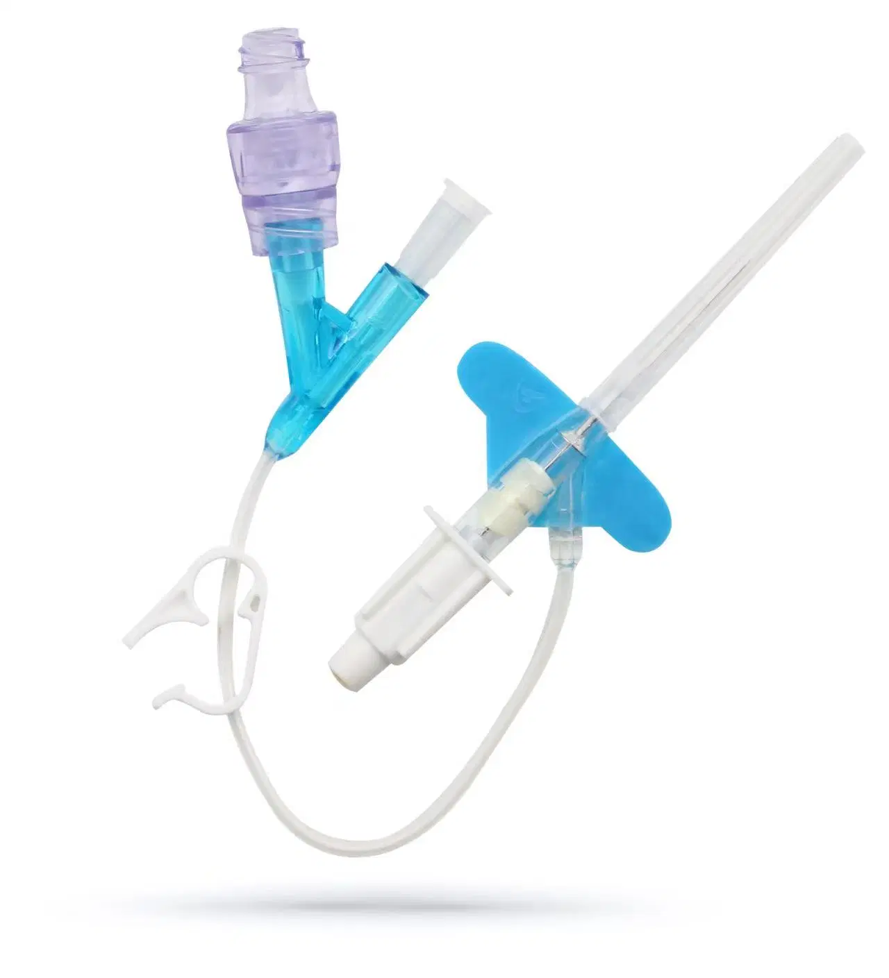 Instrumento médico médicos desechables tipo Pen Ivcatheter IV de la seguridad de suministro de la cánula precio de fábrica de la FDA/seguridad CE catéter IV a la venta