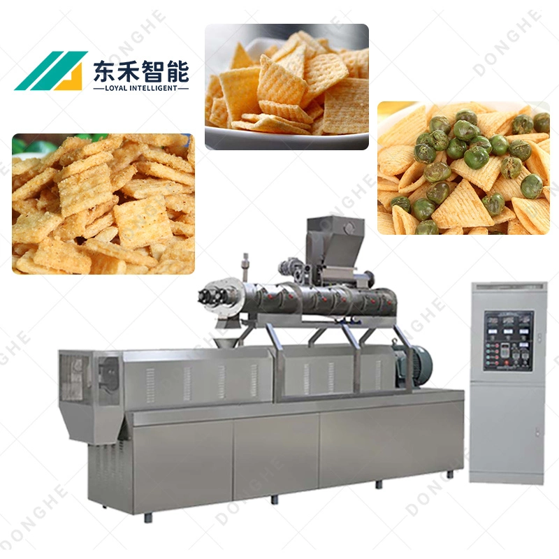 Wheat Flour Snack Pellets Extruder Machine Production Line Salad Food Making Equipment