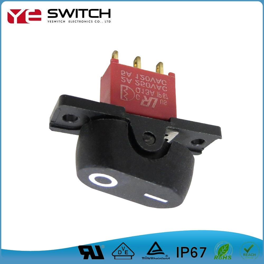 Normally Open Brass Contact Push Button Rocker Switch