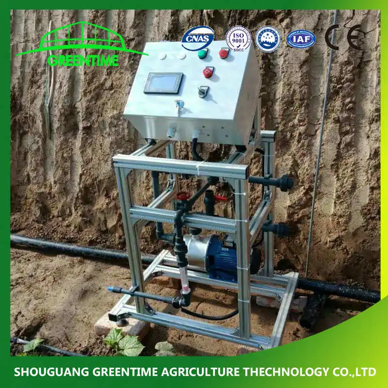 Energy Saving Industrial Greenhouse Hydroponic Fertigation System for Spray Irrigation