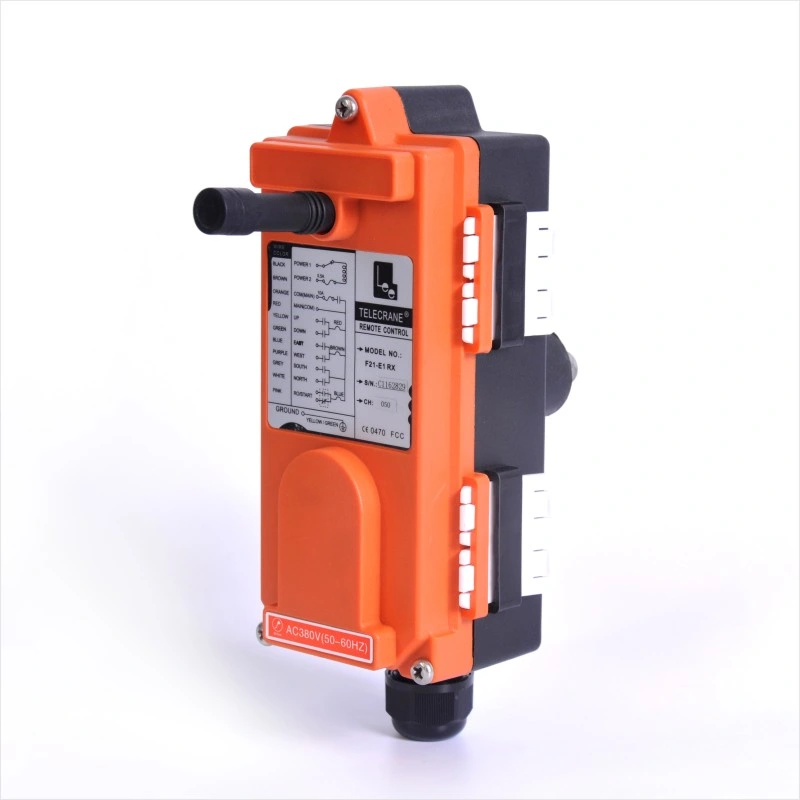 Universal Wholesale/Suppliers Telecrane F21-E1b Industrial Crane Wireless Radio RF Control 1transmitter 1 Receiver for Truck Hoist Crane