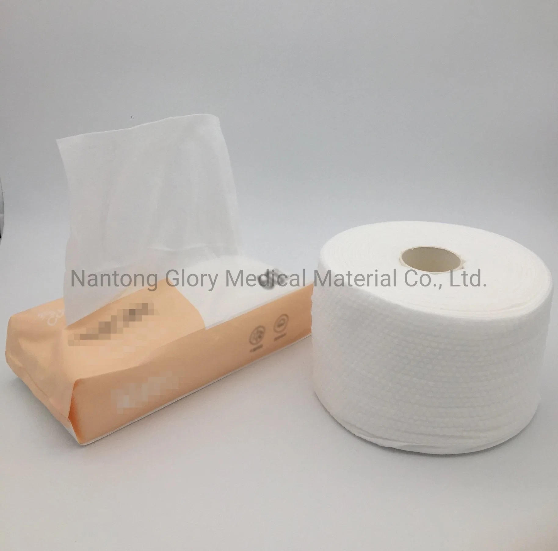 Soft Cotton Facial White Cleaning Cloth Disposable Towel Non-Woven Fabric Tissue