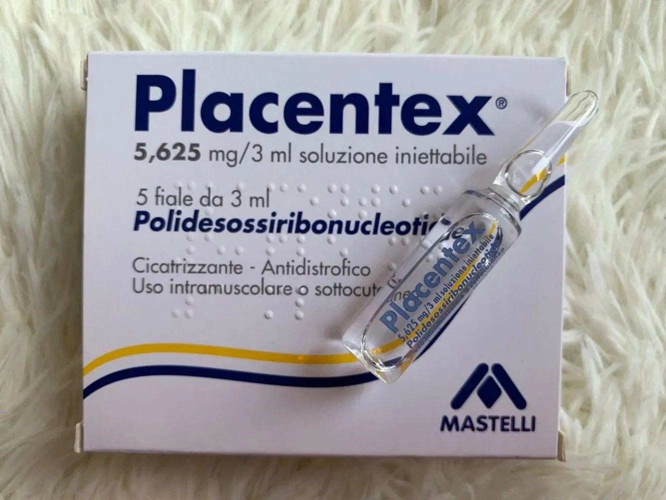 Placentex Filler Placientex Pdrn Baby Skin Booster Mesoterapia inyectable para Contra el envejecimiento