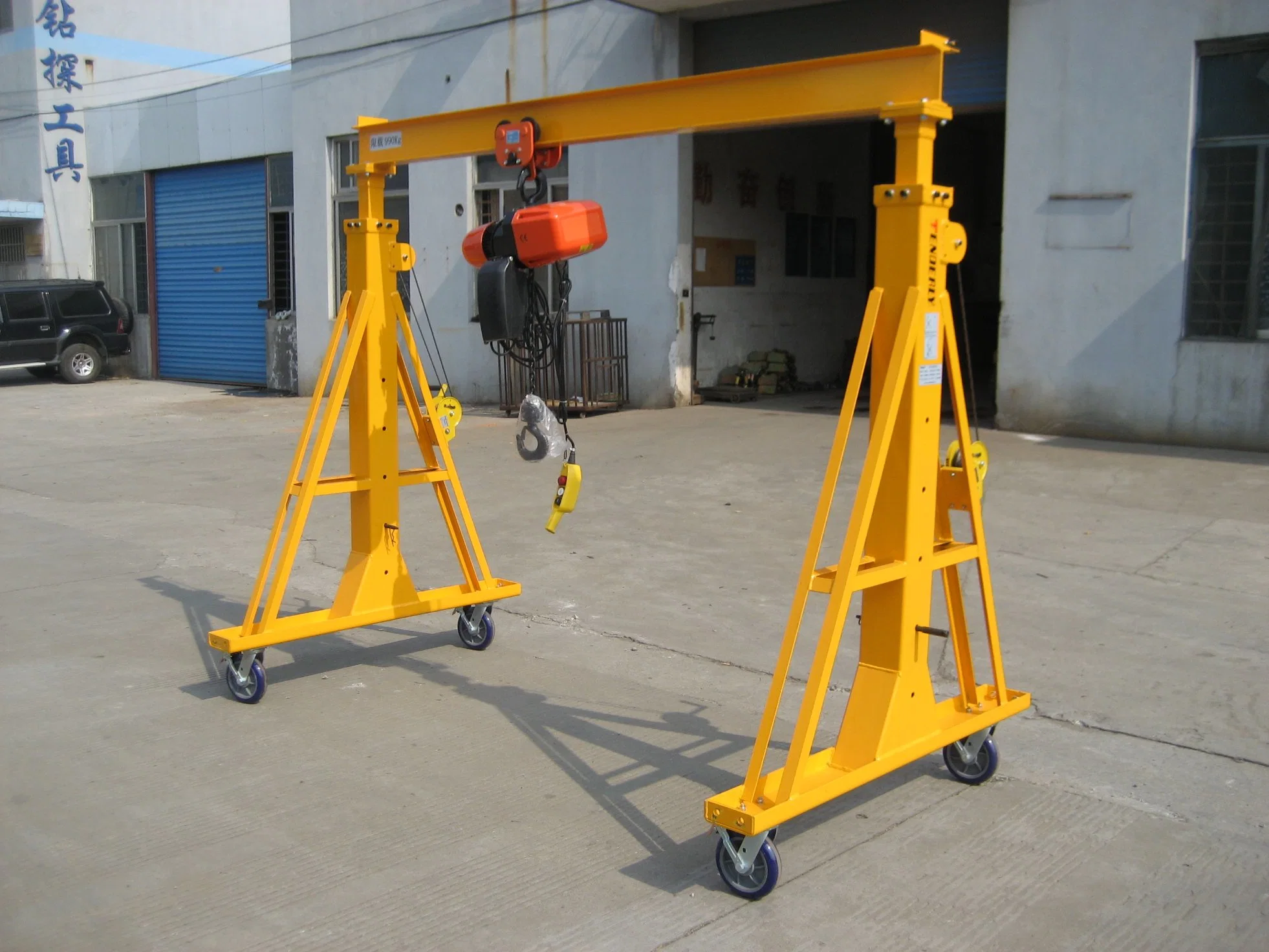 Buytool Factory Price Mini Single Girder 2ton Gantry Crane