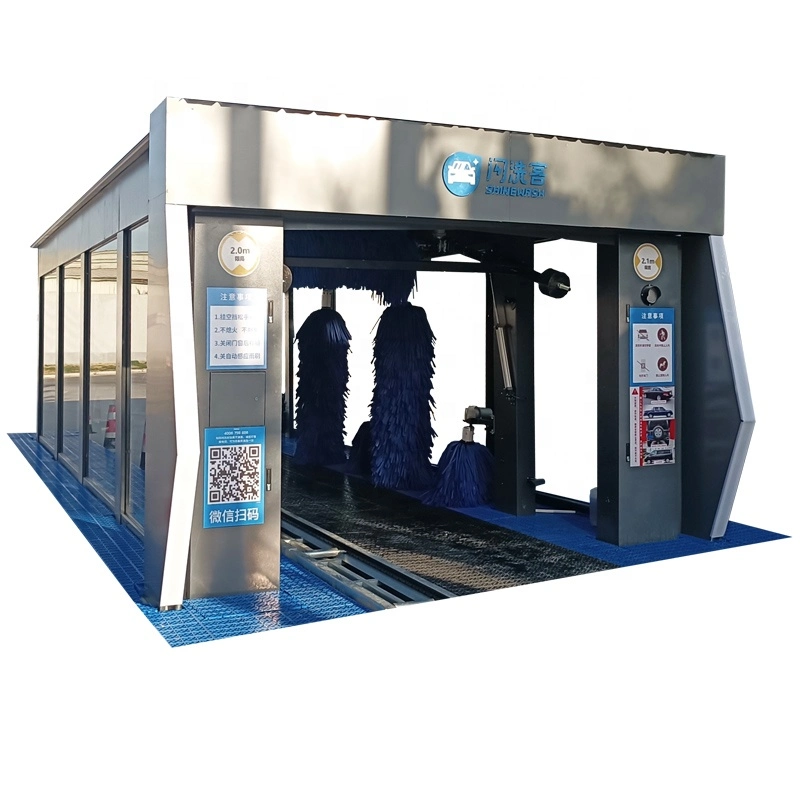 Shinewash High Pressure Water 2023 Autoamtic Tunnel Car Wash Machine