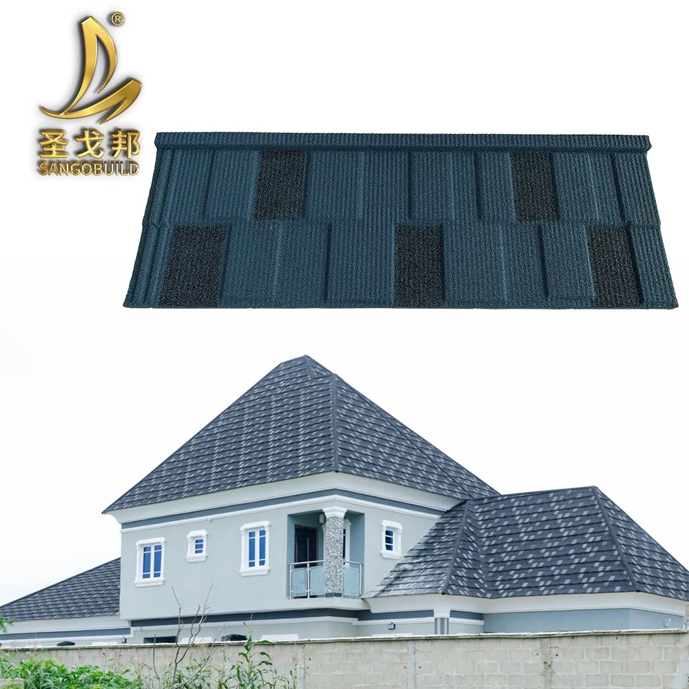 American Standard Roofing Building Materials Metal Construction Shake Stone Coated Metal Roof Sheets