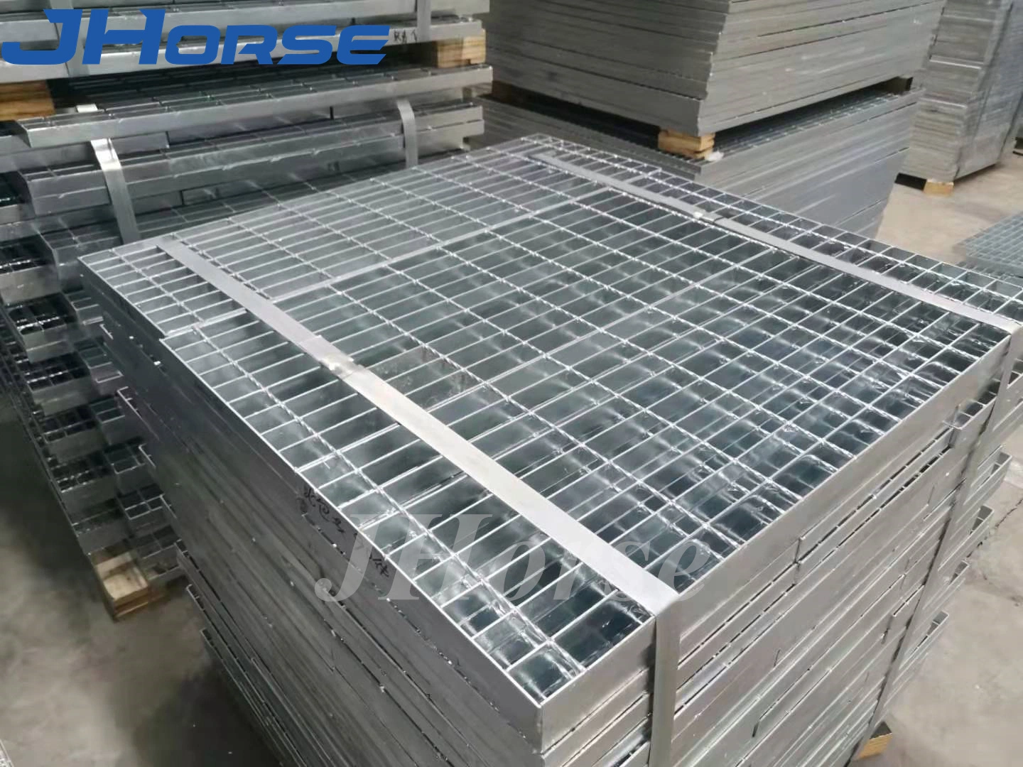 Hot DIP Galvanized Steel Grating Grate Floor Stainless Steel Bar Mesh Grating Walkway Platform