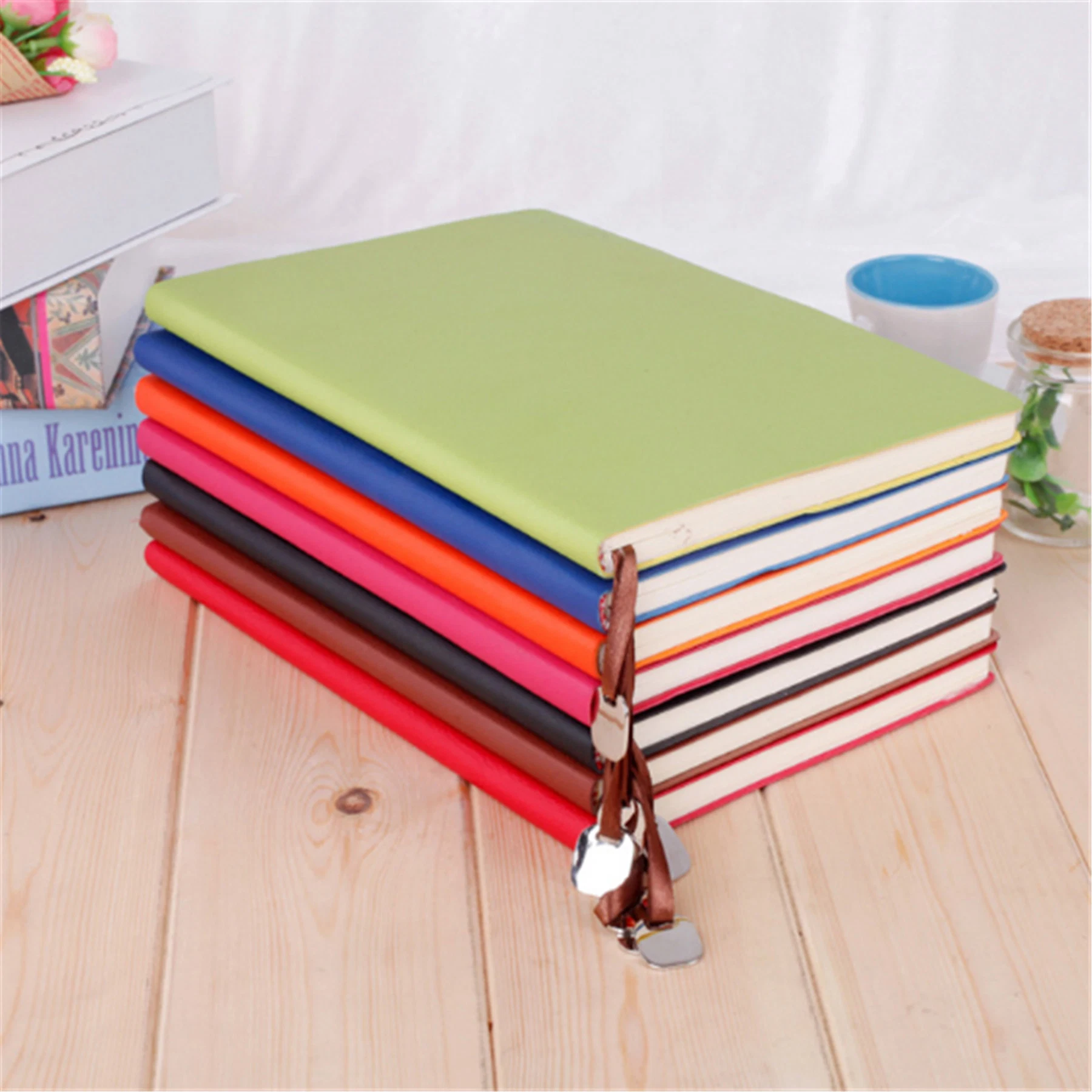 B5 Office Notebook Color Large Soft Surface Meeting Record Book