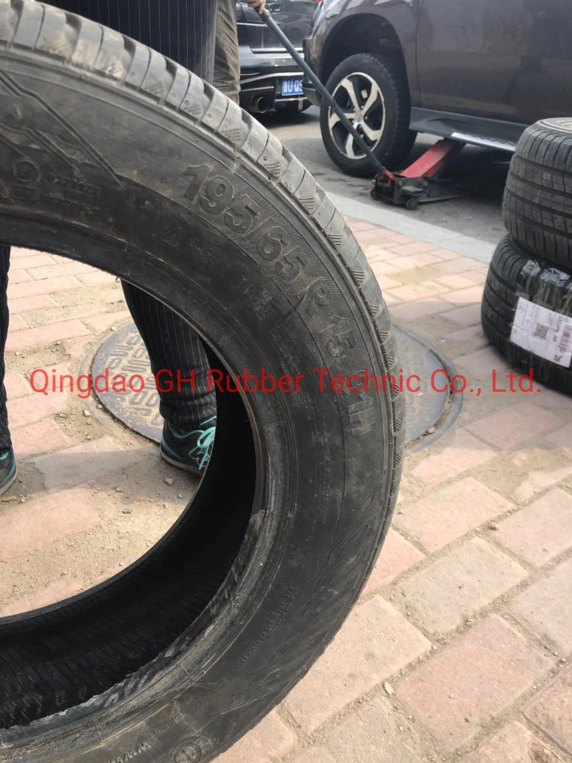 Pneus 195/65R15 utilisé/les pneus usagés/pneus/de seconde main de seconde main avec de bonnes conditions de la qualité des pneus